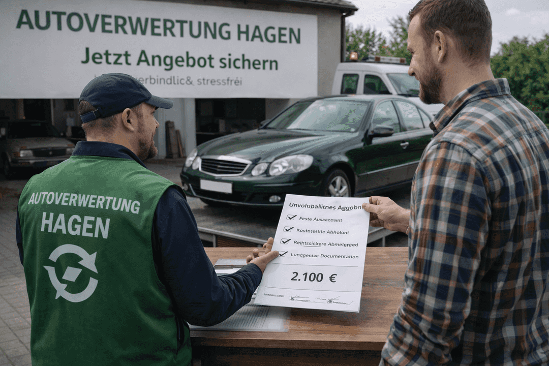 Jetzt Angebot sichern – Ihr direkter Einstieg in die Autoverwertung Coesfeld